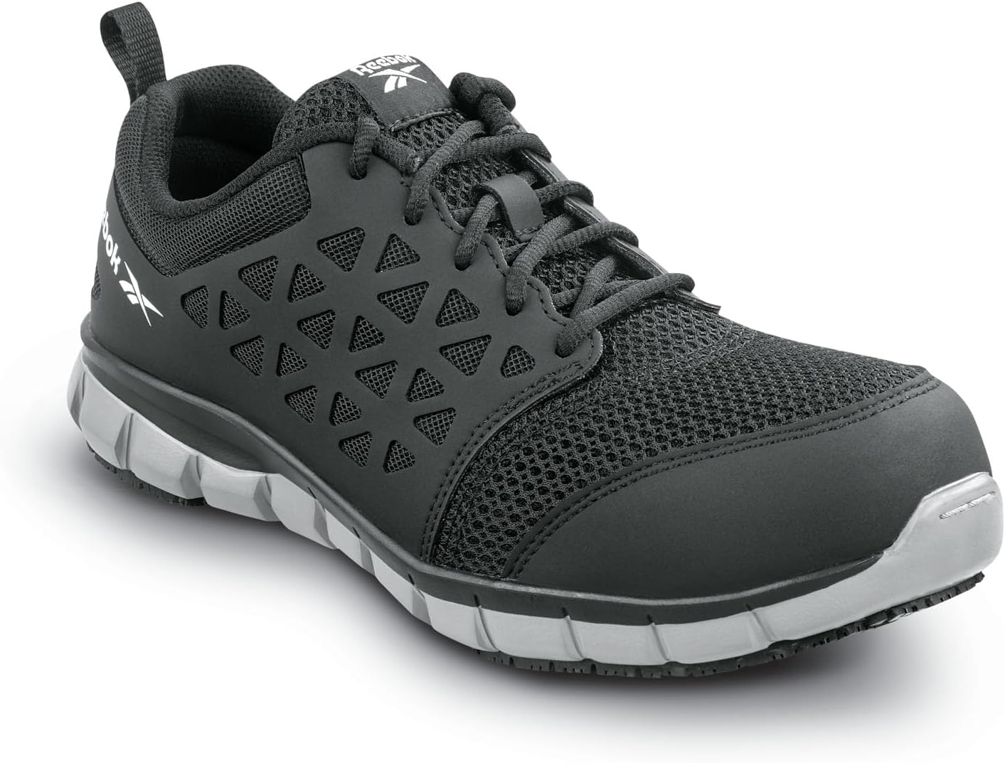 Reebok Men's Sublite Cushion Work MaxTrax Composite Toe SRO Athletic - Image 2