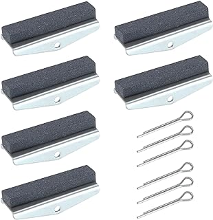 2 Sets Engine Cylinder Hone Stones Replacement 3 Jaw Engine Cylinder Hone Car Engine Cylinder Grinding Brake Hone for Cleaning Polishing 1-1/8"