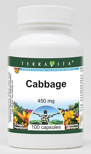 Terravita Repollo - 450 mg (100 Cápsulas, ZIN 519441)