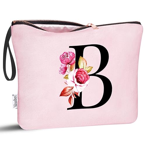 Vista 241 de Vavabox A-Z - Bolsa de maquillaje personalizada, regalos de cumpleaños para mujeres y madres, regalos para mejores amigas, bolsa de cosméticos
