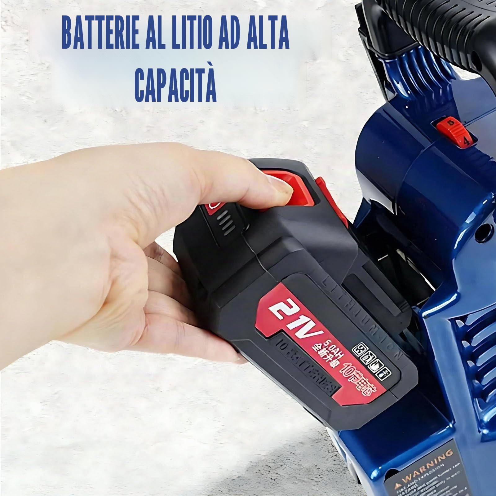 Verniciatore Airless a Batteria da 500 W Spruzzatore - Pistola a spruzzo Portatile alimentata a Batteria al Litio da 21 V con Serbatoio da 1,2 l, Pressione Massima di 15 MPa e rego 2battery