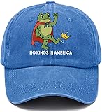 No Kings Hat, No Kings in America Hat Rejecting King Since 1776 Baseball Caps for Women...
