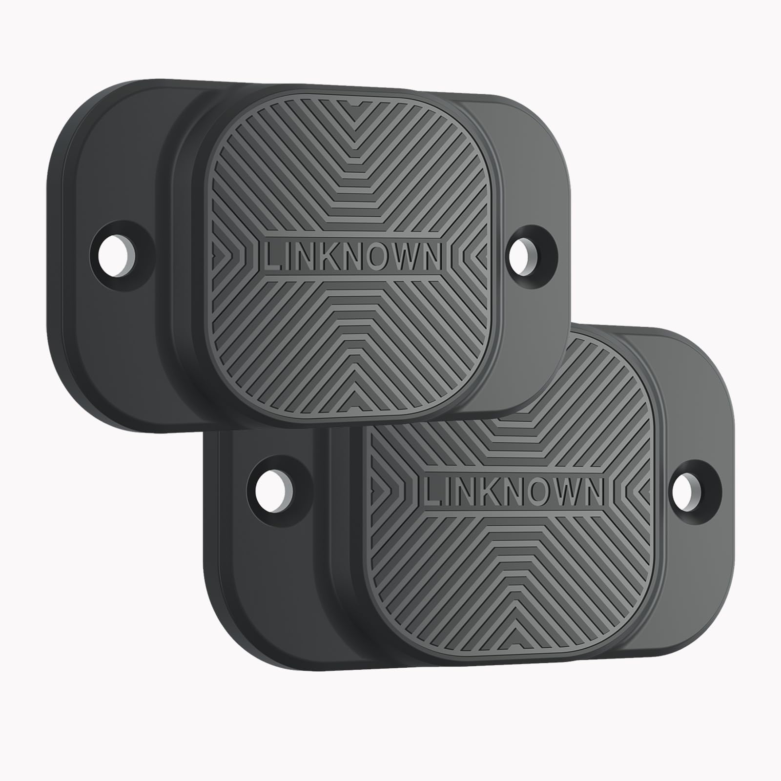 Gun Magnet Mount 35 Lbs Rating Magnetic Gun Mount | HQ Rubber Coated for Car, Truck, Desks, Safes, and Walls | Concealed Holder for Handgun | Indoor Gun Racks (Black)