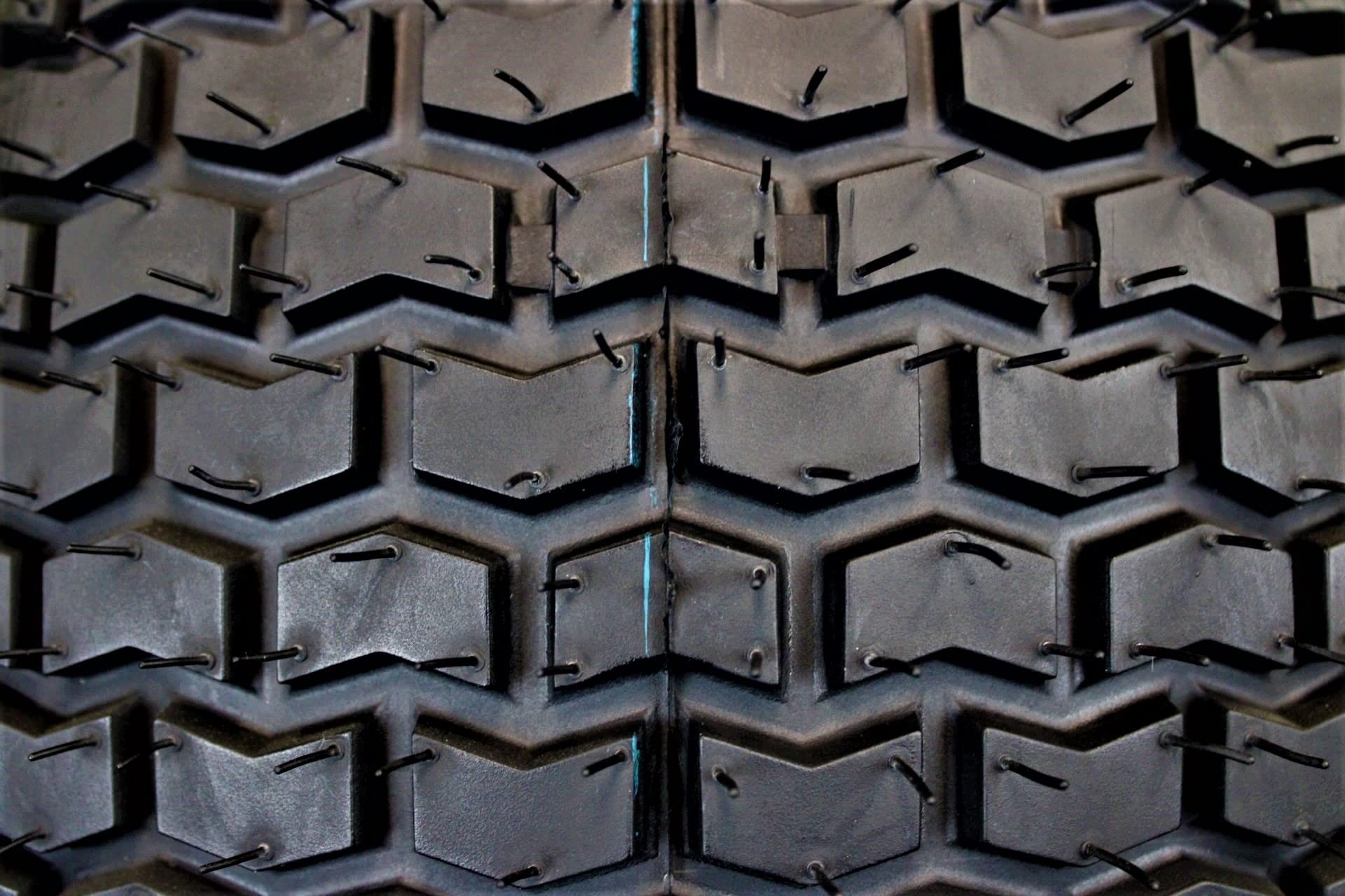 (Set of 2) 20x8.00-8 Tires & Wheels 4 Ply for Lawn & Garden Mower Turf Tires w/Keyed Hub Wheel (Compatible with Husqvarna)