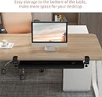 Clamp On Keyboard Tray - Height Adjustable Ergonomic Slide-Out Computer Keyboard Stand - 20.5 x 9.8 Inch - Clamp-On Design for Easy Use - Perfect for Home Office and Study