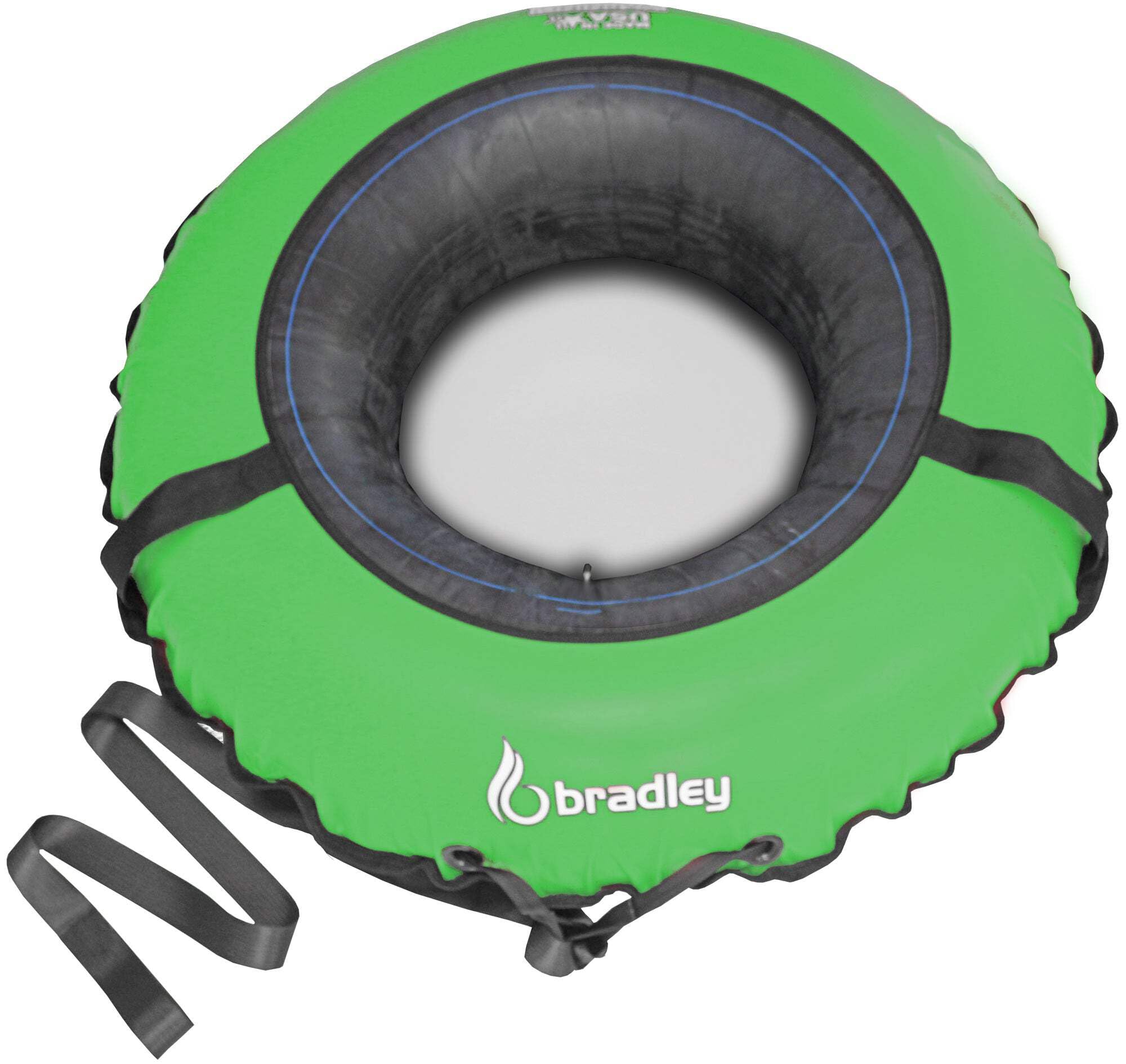 Bradley Heavy-Duty 50" Snow Tube with Reinforced Cover | Rubber Truck Tire Tube Sled for Extreme Sledding, Winter Fun, and Durable Performance in Any