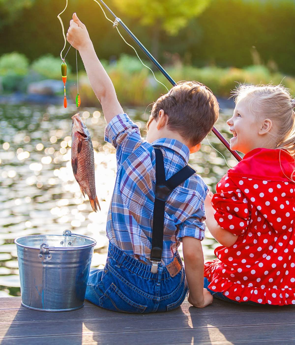 KOLZEMV Set di 10 cucchiai da trota, 2,5 g, 3,5 g, 5 g, accessori da pesca, cucchiaio per la pesca alla trota, set di cucchiaini in metallo, cucchiaino per trote e molto altro ancora