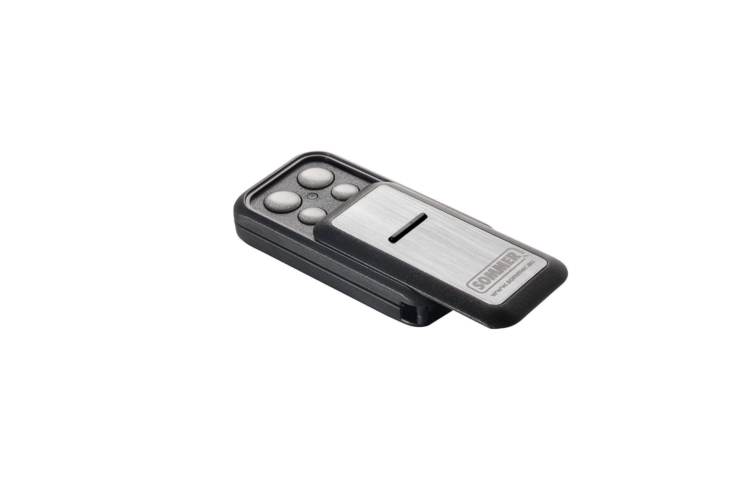 Lot de 2 émetteurs manuels Sommer Slider+ S10305 TX40-868-4 - Télécommande pour porte de garage Base+ et Pro+ de 868,8 Mhz et 868,95 Mhz
