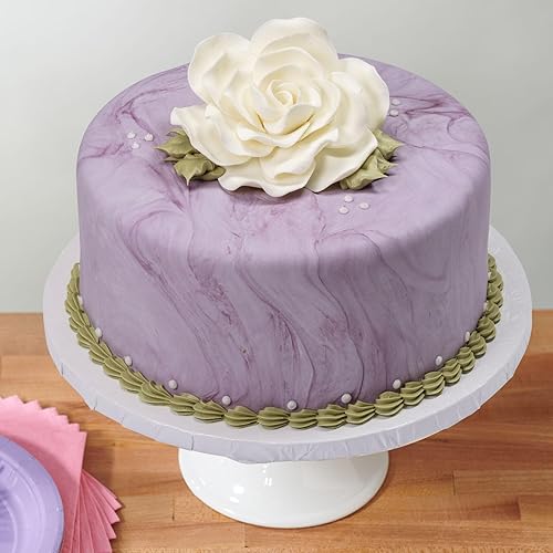 Miniatura 3 de DecoPac Espátula de 10 pulgadas, herramienta de glaseado de decoración de pasteles de acero inoxidable, cuchillo de metal con mango de plástico, 10