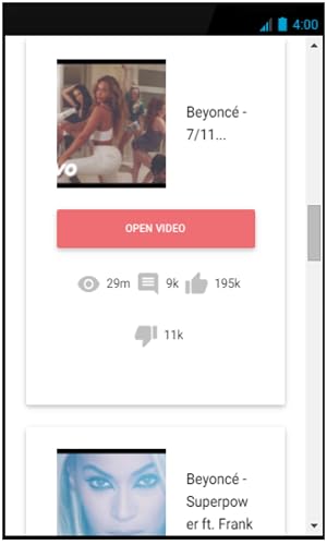 beyonce Videos – vue 4