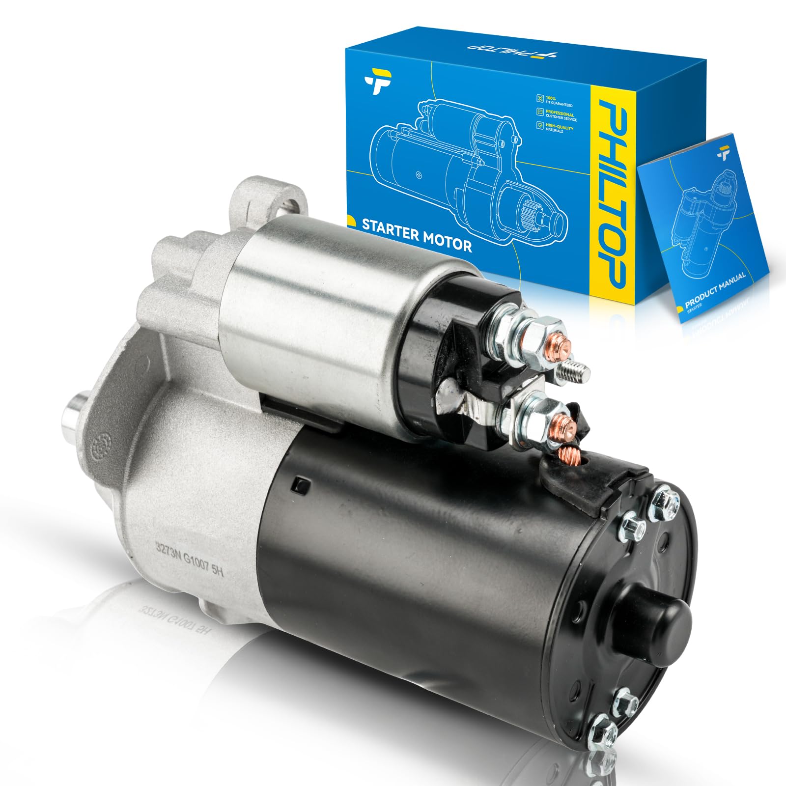 PHILTOP 3273N New Starter Compatible with Ford 1997-2010 Explorer 4.0L