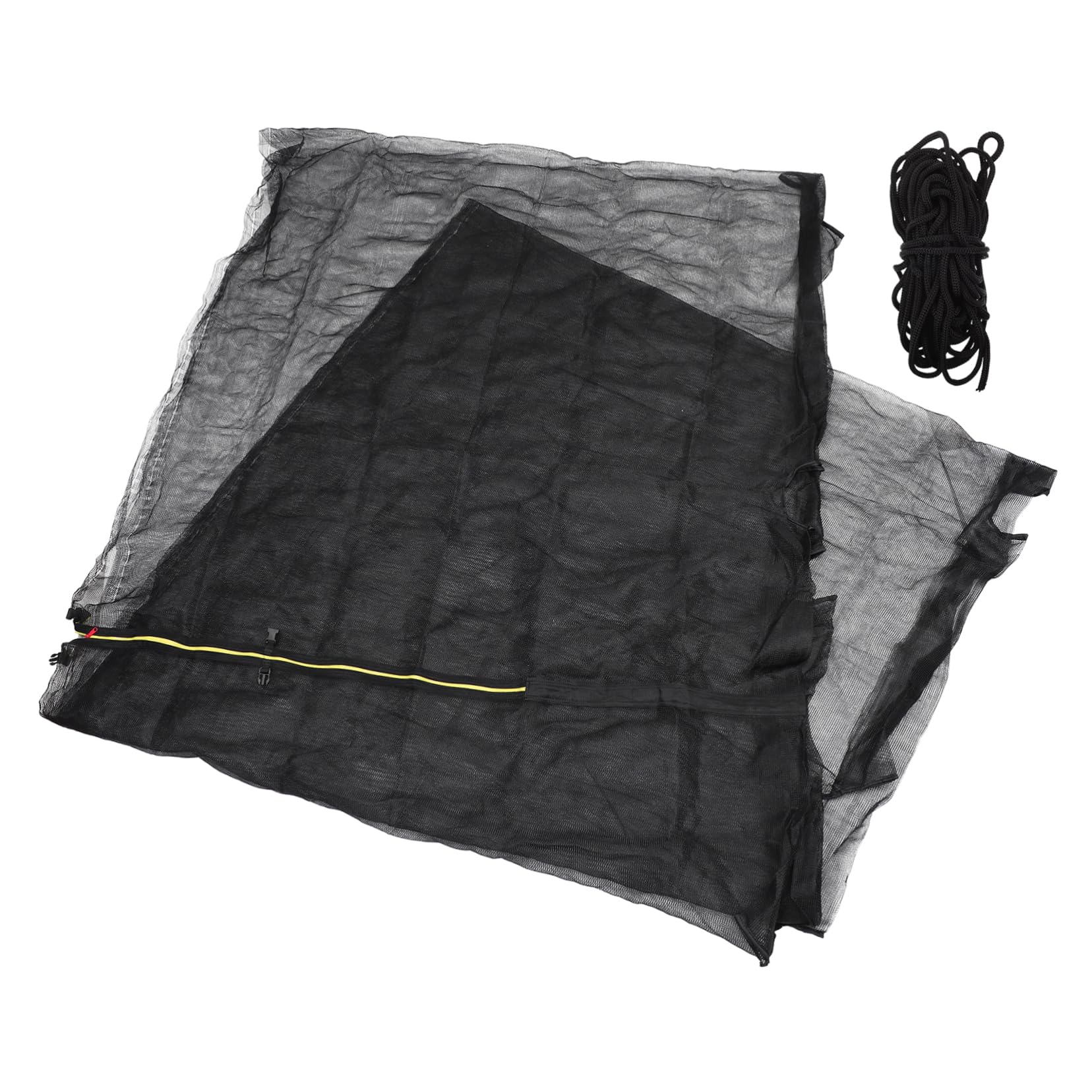 KICHOUSE Replacement Trampoline Safety Net Trampoline Protective Net Jumping Bed Fence Large Protective Area Quick Setup Childproof