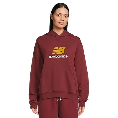 New Balance Athletics French Terry Logo Hoodie Women