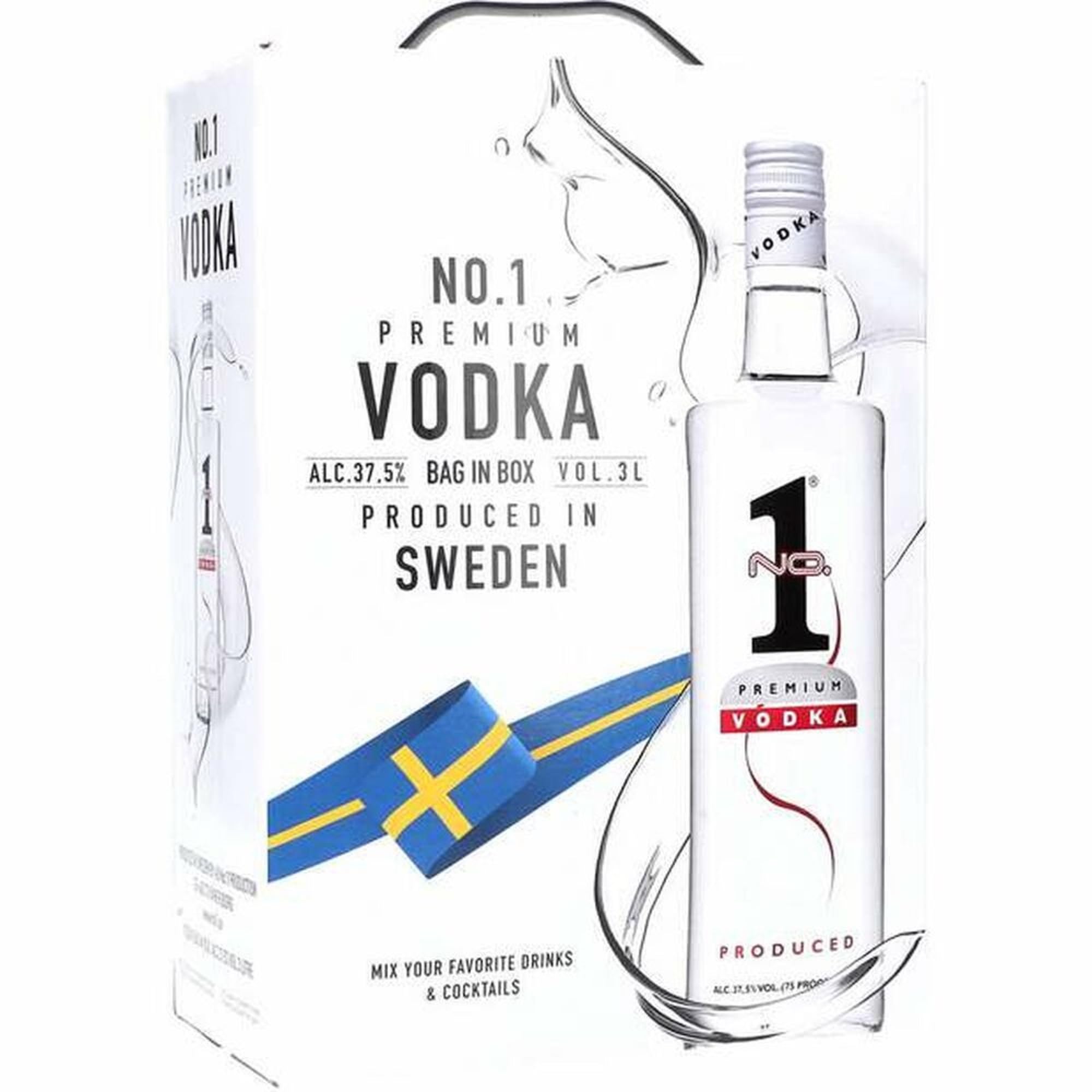 No 1 Premium Vodka Wodka (1 x 3 l)