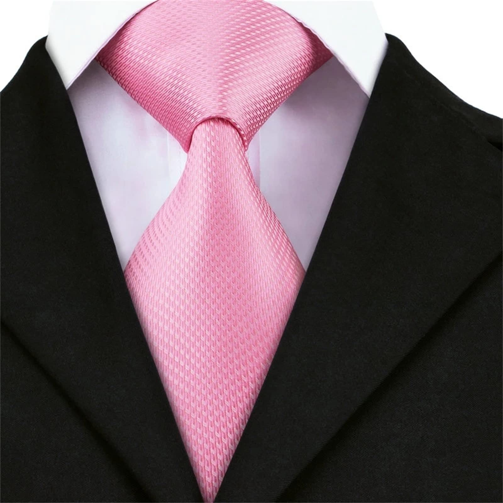 Corbatas para Hombres Corbata para Hombres Juego de Gemelos Seda Formal Boda Fiesta Negocios 150x8.5cm (como se Muestra 150x8.5cm)