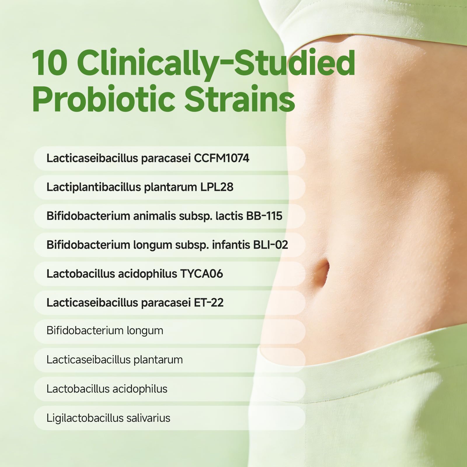 7 Day Liquid Probiotic Cleanse Sachets, Prebiotic Probiotic Postbiotic Supplement for Women & Men, 10 Strains, Microbiome Balance, Digestive & Gut Health, Bloating & Detox Support, Vegan — Amazon image 4