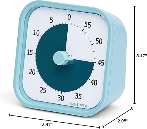 Miniatura 40 de TIME TIMER MOD Home Edition Fundas neutras para reloj de escritorio de funcionamiento silencioso de estudiantes para el aula, estudiar en casa