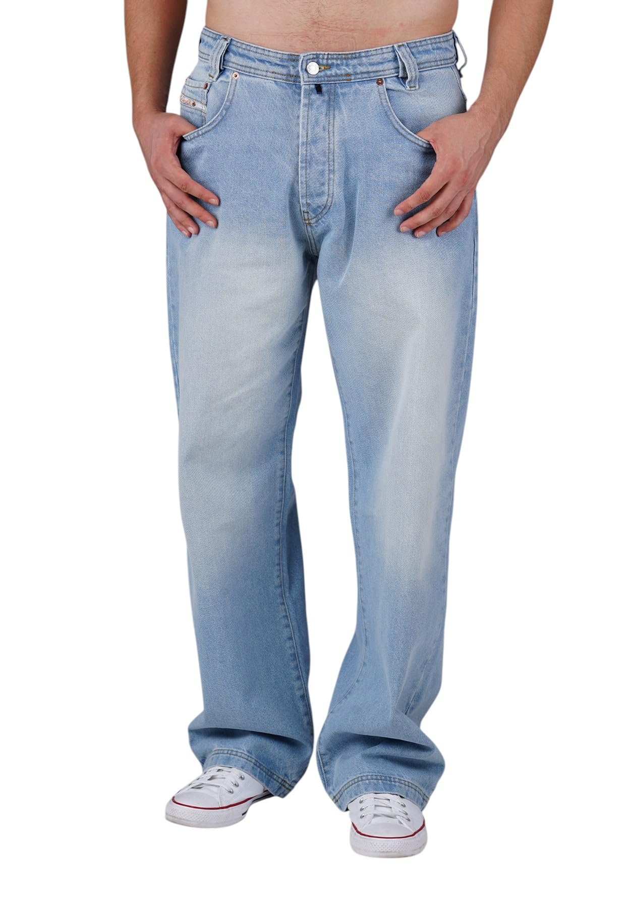 Picaldi Zicco 474 Herren Jeans | Wide Fit Straight Leg | Baggy Fit Hose | Locker geschnitten