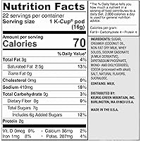 Vista 14 de Swiss Miss Chocolate Caliente con Caramelo Salado, Cápsulas Keurig de una sola porción, 22 unidades (Paquetes de 4)