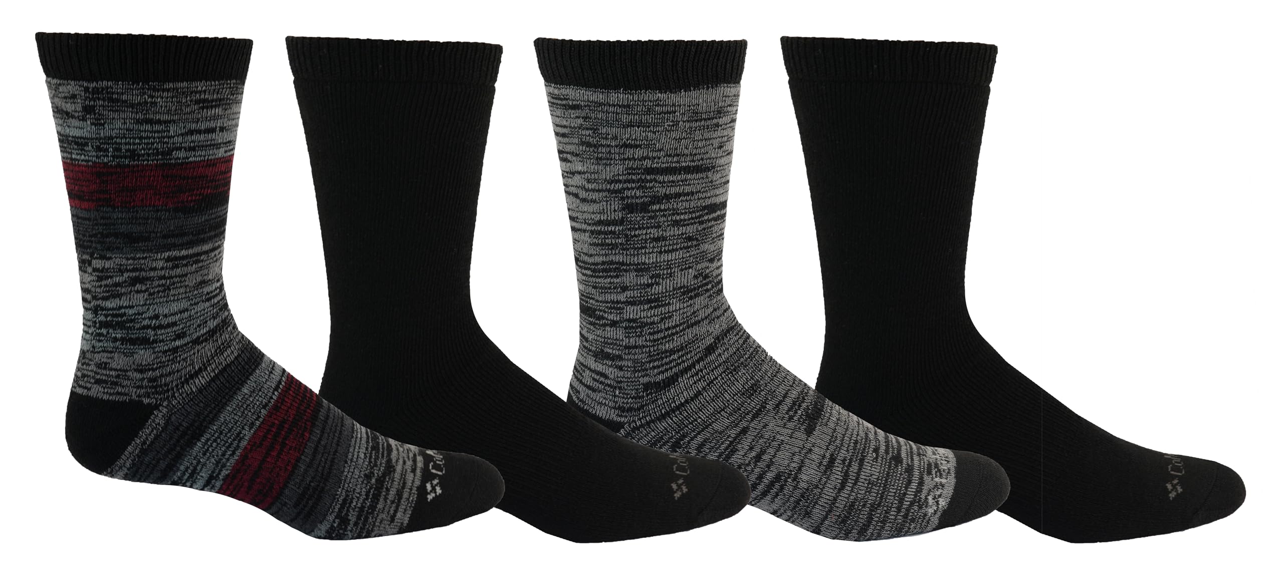 Columbia Męska koszulka Moisture Control Basic Crew 4-pak