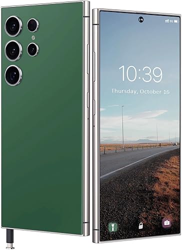I24 Ultra 5G - Teléfono inteligente desbloqueado, bolígrafo integrado, batería de 6800 mAh, pantalla HD de 6.8 pulgadas, Android 13, 8 GB de RAM +