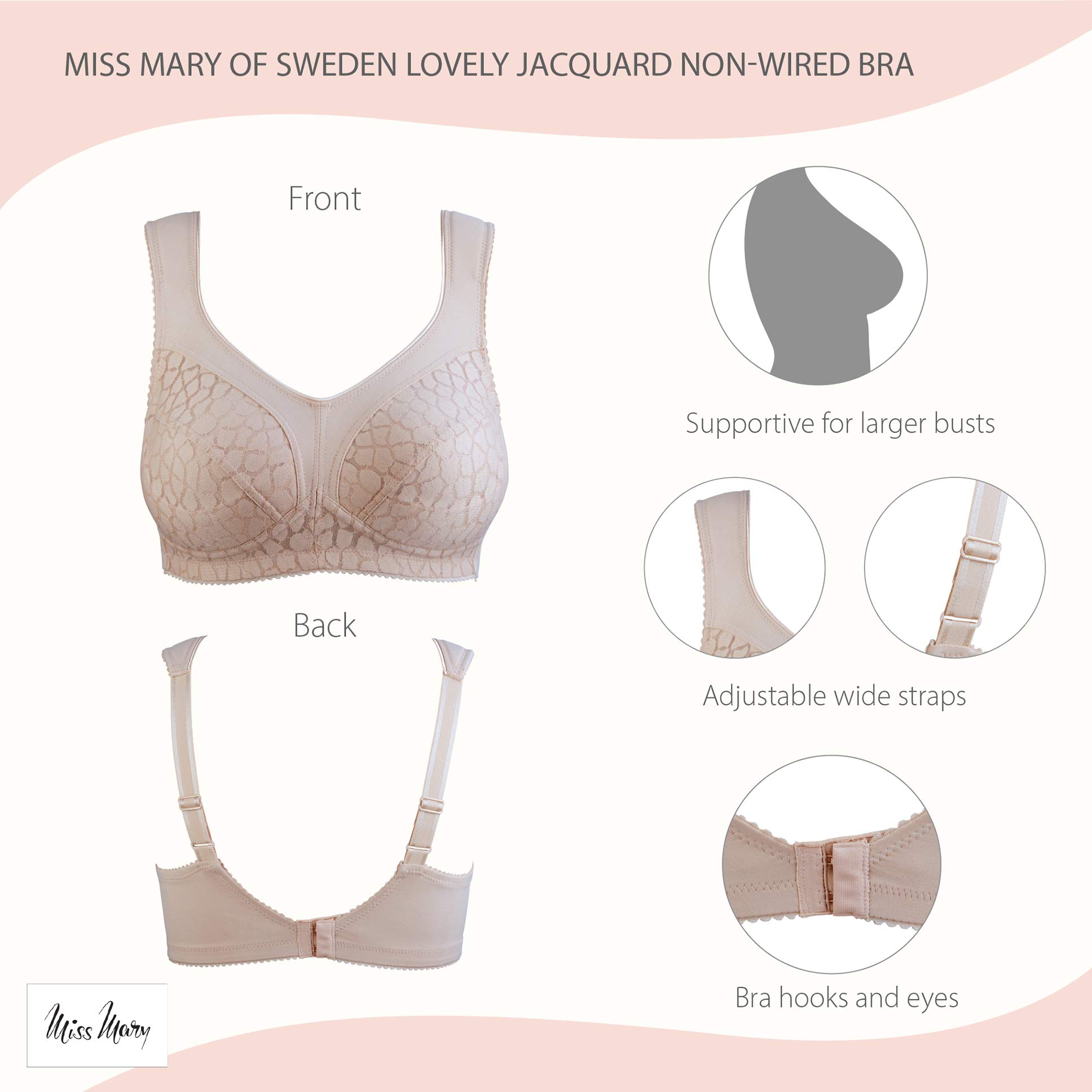 Bellissimo reggiseno jacquard.