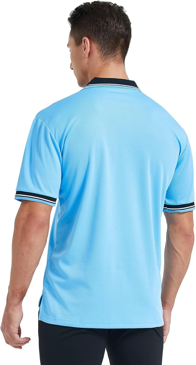 FitsT4 Sports Short Sleeve Polo Shirt Baseball/Softball Umpire Jersey/Referee Uniform - Sized for Chest Protector - Image 3