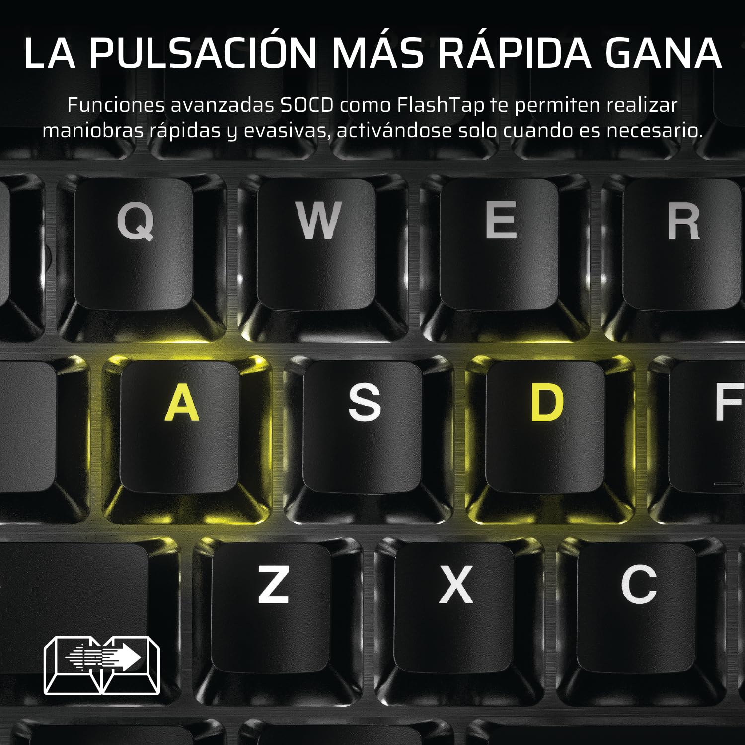 Corsair K70 Core TKL Wireless RGB Teclado Tenkeyless para Juegos – Negro | QWERTY ES, Mecánico, Interruptores Lineales CORSAIR MLX Red v2 Prelubricados, SOCD, Amortiguación Acústica, Tapas de ABS