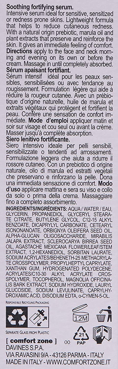 [ comfort zone ] Remedy Soothing Serum, Fragrance-free Intensive Formula For Soothing, Fortifying Action, Perfect For Sensitive Skin, 1 Fl. Oz. - Image 6