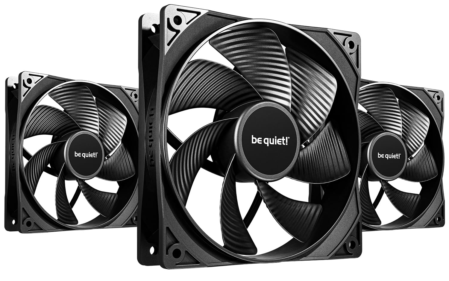 be quiet! Pure Wings 3 120mm PWM Reverse Triple Pack