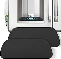 Vista 12 de LOPNUR Bandeja Recolectora de Goteo para Refrigerador Paquete de 2 - Alfombrillas Cortables para Refrigerador de 8.3"x3.1" Ocultan Manchas