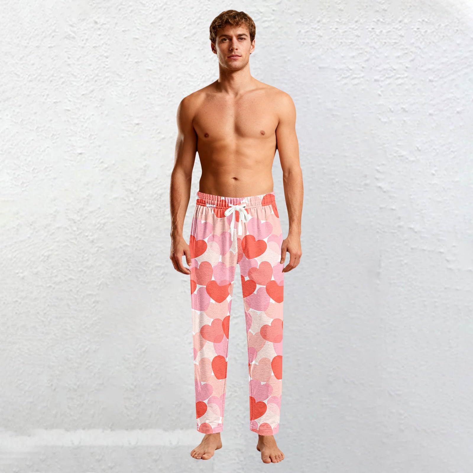 Pijama deportivo para hombre, cintura elástica, albornoz para hombre