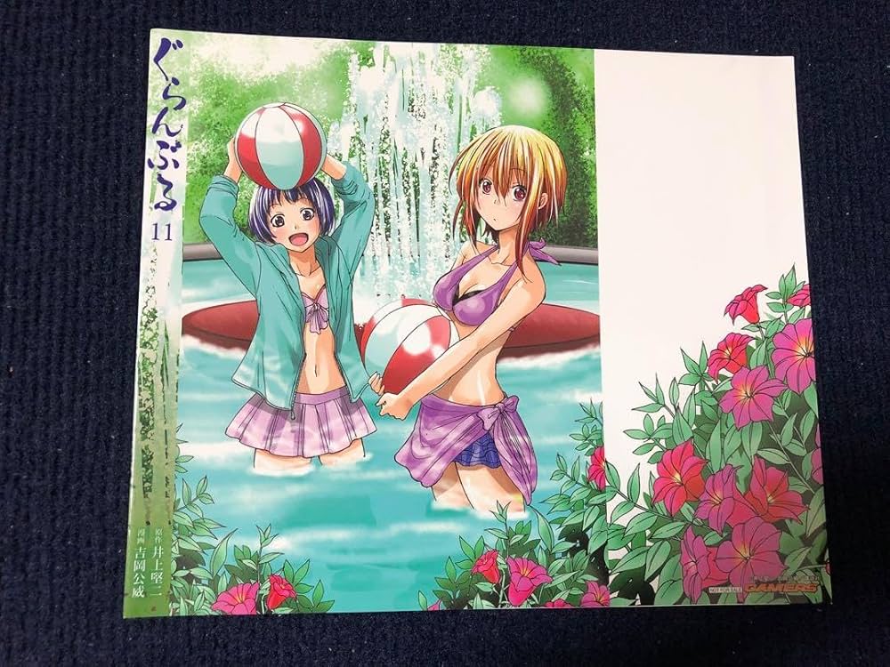 非売品】ぐらんぶる 井上堅二 描き下ろし ブックカバー ②