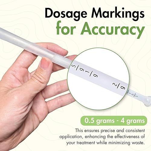 Miniatura 3 de Aplicadores de crema vaginal desechables se adapta a lubricantes de presiembra, Estrace, lubricante personal y productos de gel o crema de venta