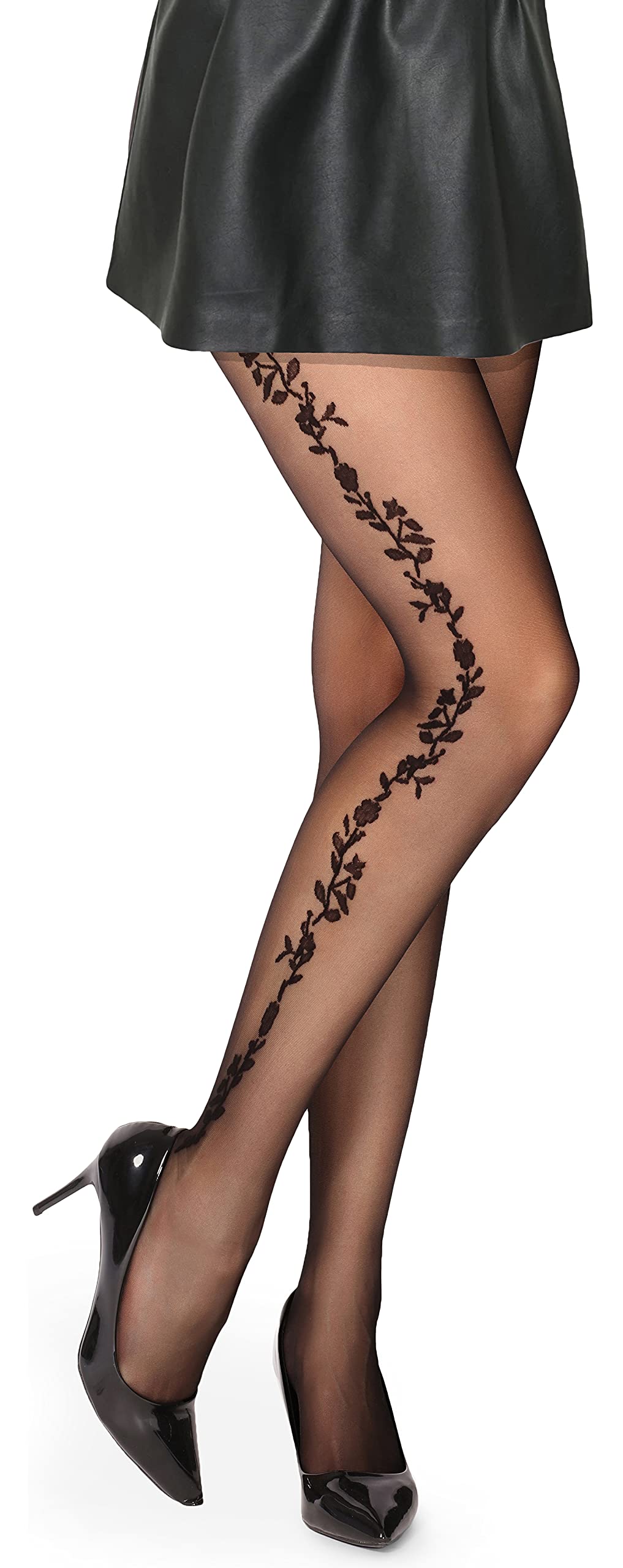 Merry Style Damen Strumpfhose Mit Muster MS 284 20 DEN