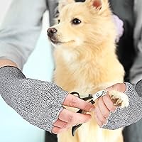 Vista 3 de JenPen 3 Pairs Protective Arm Sleeves Arm Protectors for Thin Skin and Bruising Cut Resistant Sleeve Level 5 Burn Protection