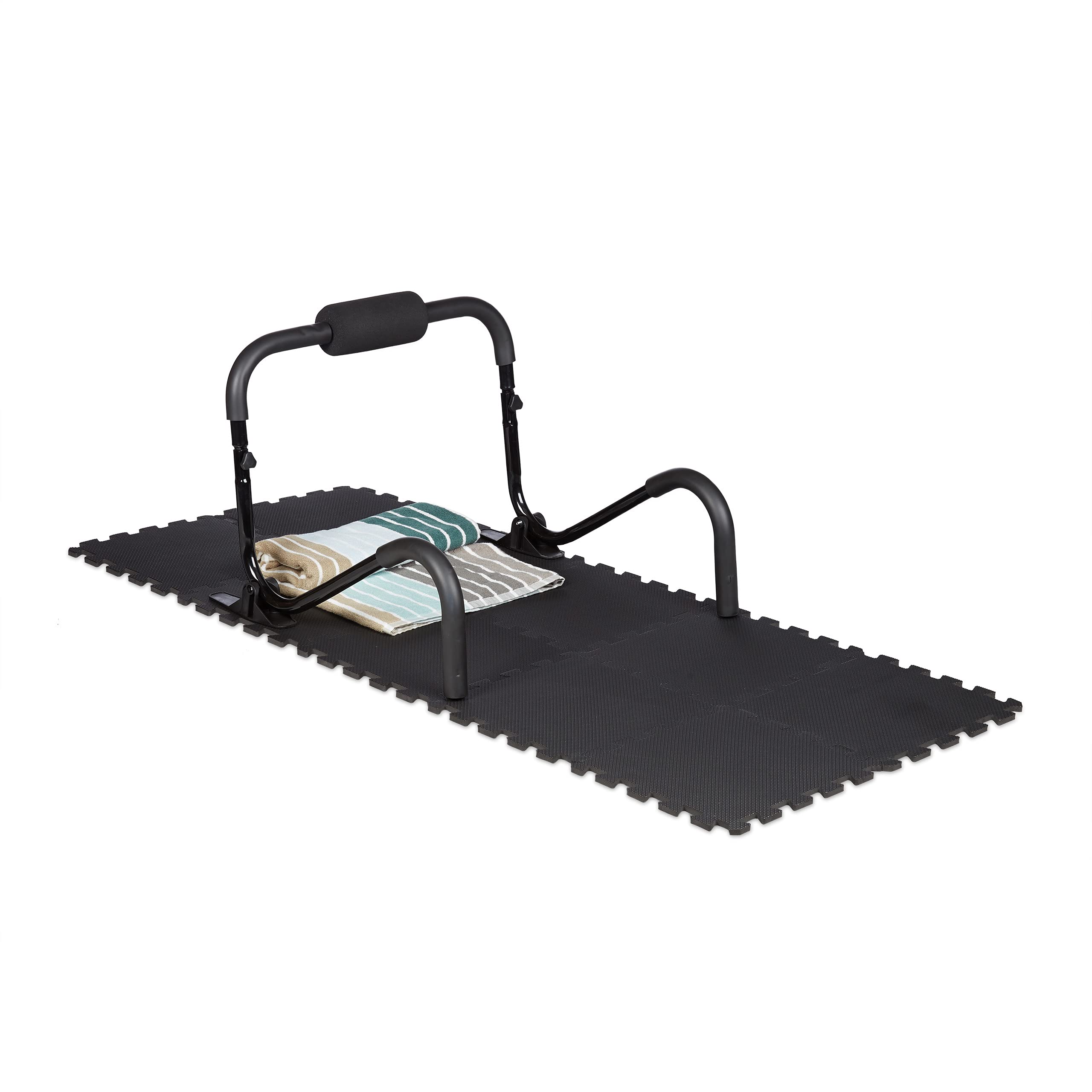 Tapis De Sol Puzzle Noir 9 Pièces - Tatami Sport Judo Gym 30x30cm - Neuf