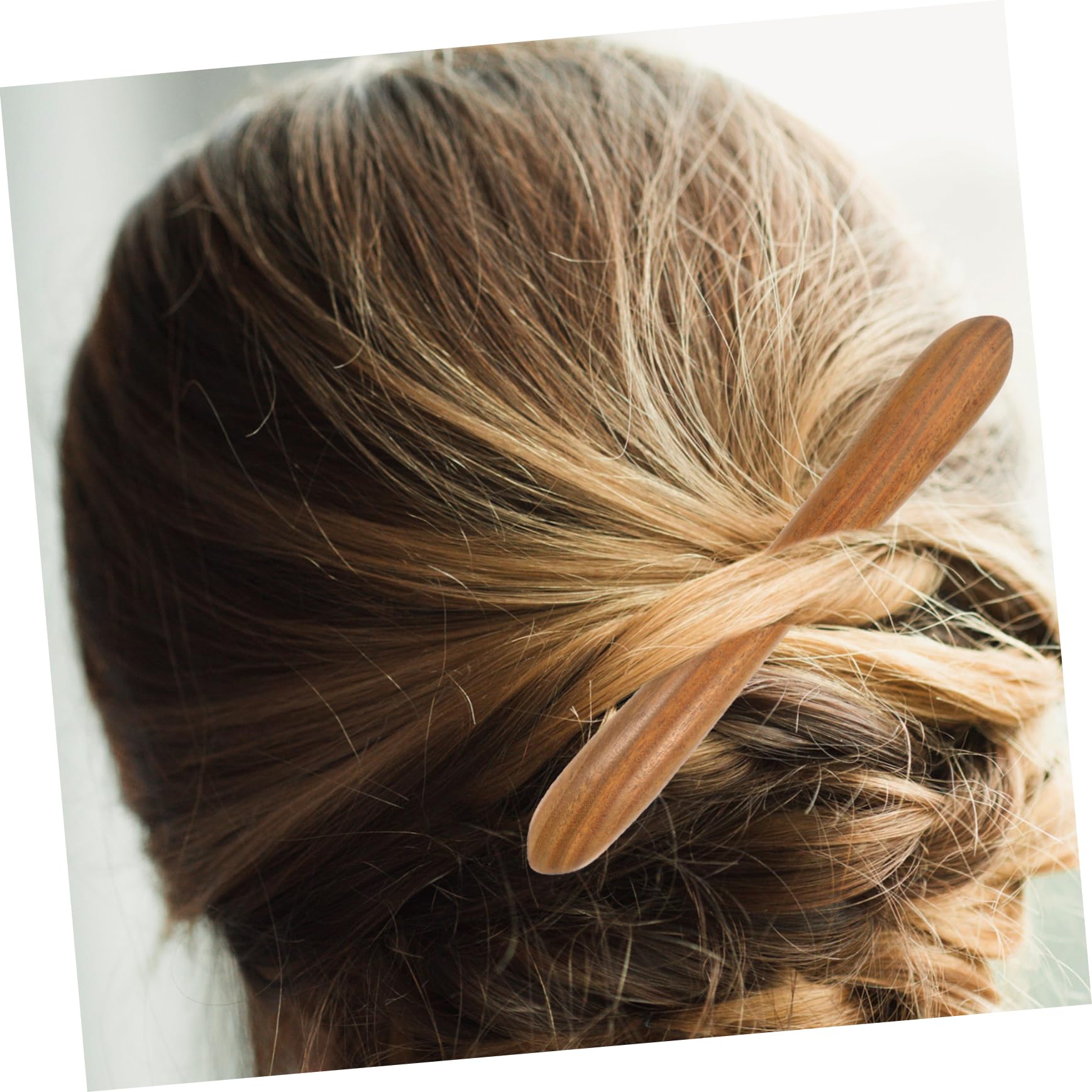 Healeved 5stücke Frauen Haarschmuck Aus Holz Elegante Haarnadeln Für Hochzeiten Langer Haarknoten-stick Aus Grünem Sandelholz Für Frisuren Und -haarstylings