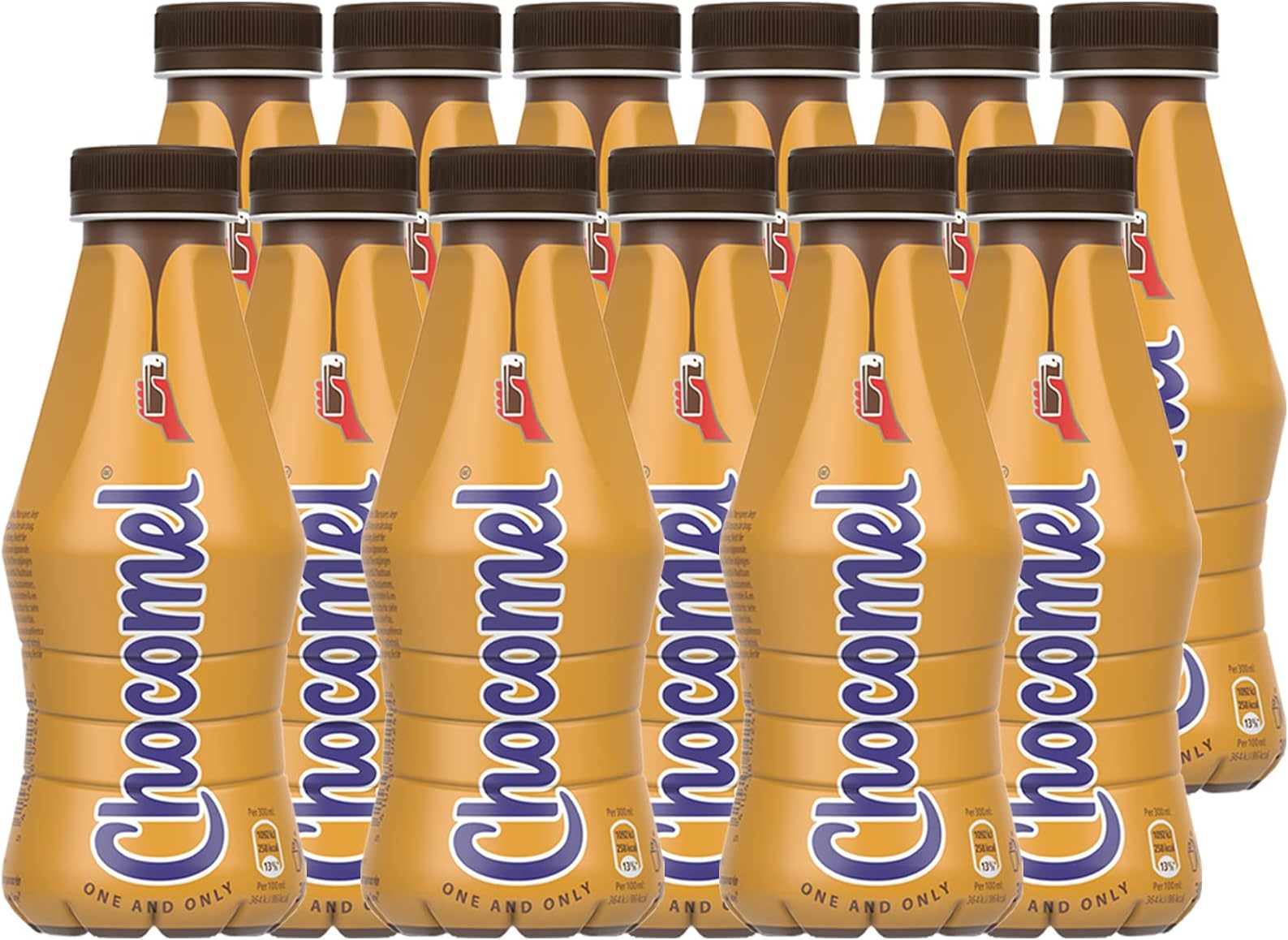 Chocomel Original Dutch Chocolate Milk Drink 300ml (Pack of 12)