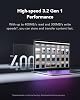Lexar JumpDrive Fingerprint F35 PRO 128 GB USB 3.0 Flash Drive, read up to 400 MB/s/write, USB memory stick, 10 fingerprint ID allowed, memory stick, PC/Laptop (LJDF35P128G-RNBNG)