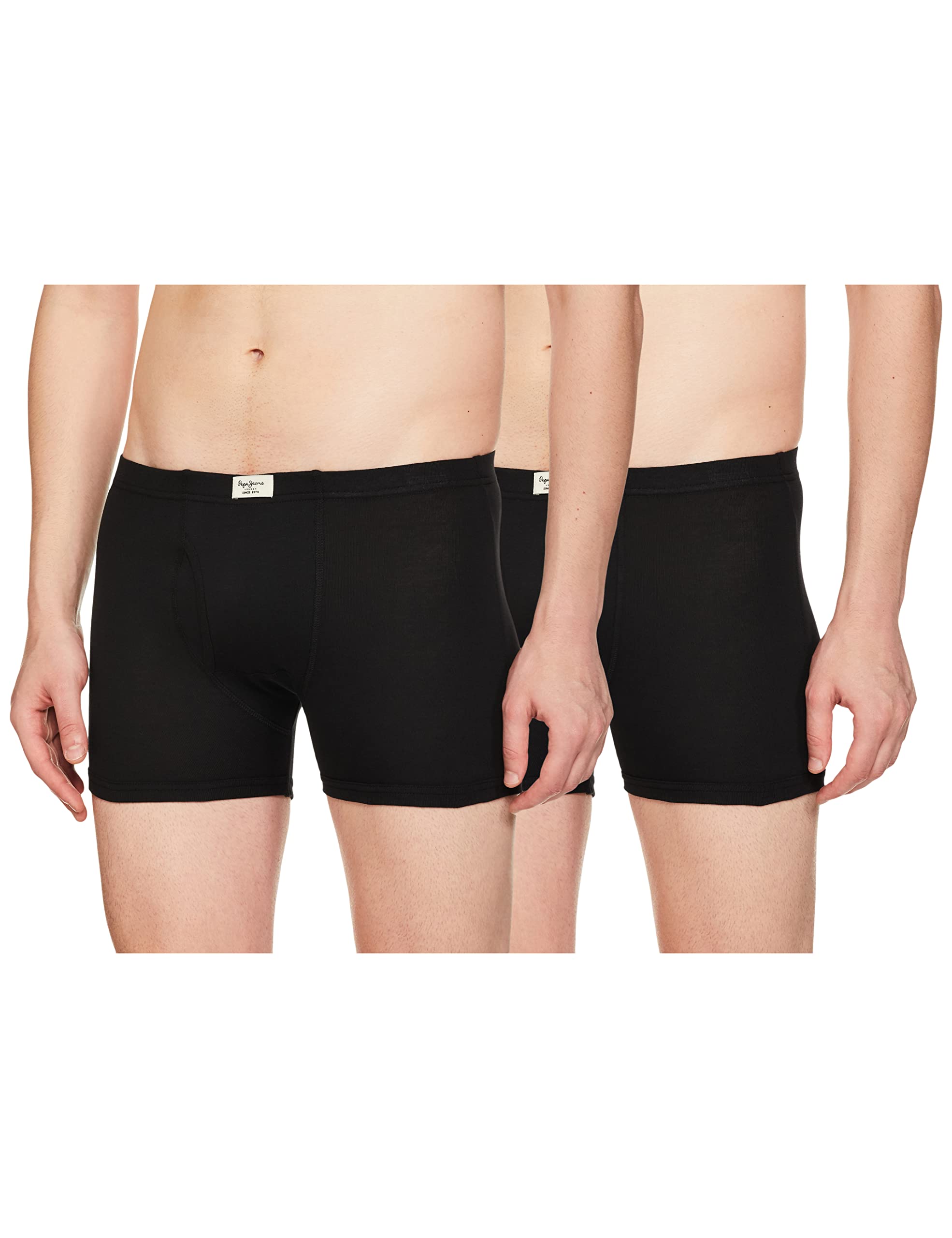 Pepe JeansMen's Cotton Classic Regular Solid Trunks