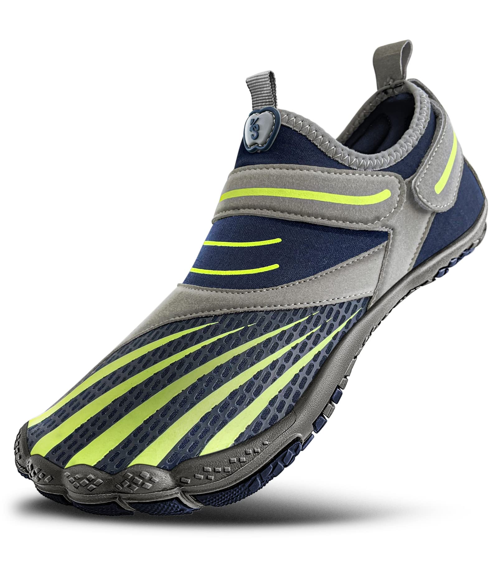 adidas gazelle silver green womens Men's Aqua Sneaker Neon Yellow – Wave Runner Sport main image 1