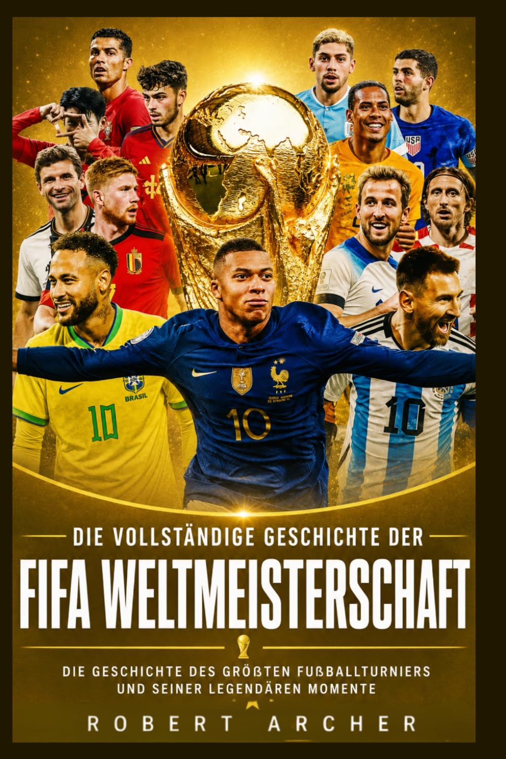 Die vollständige Geschichte der FIFA-Weltmeisterschaft: Die Geschichte des größten Fußballturniers und seiner legendären Momente