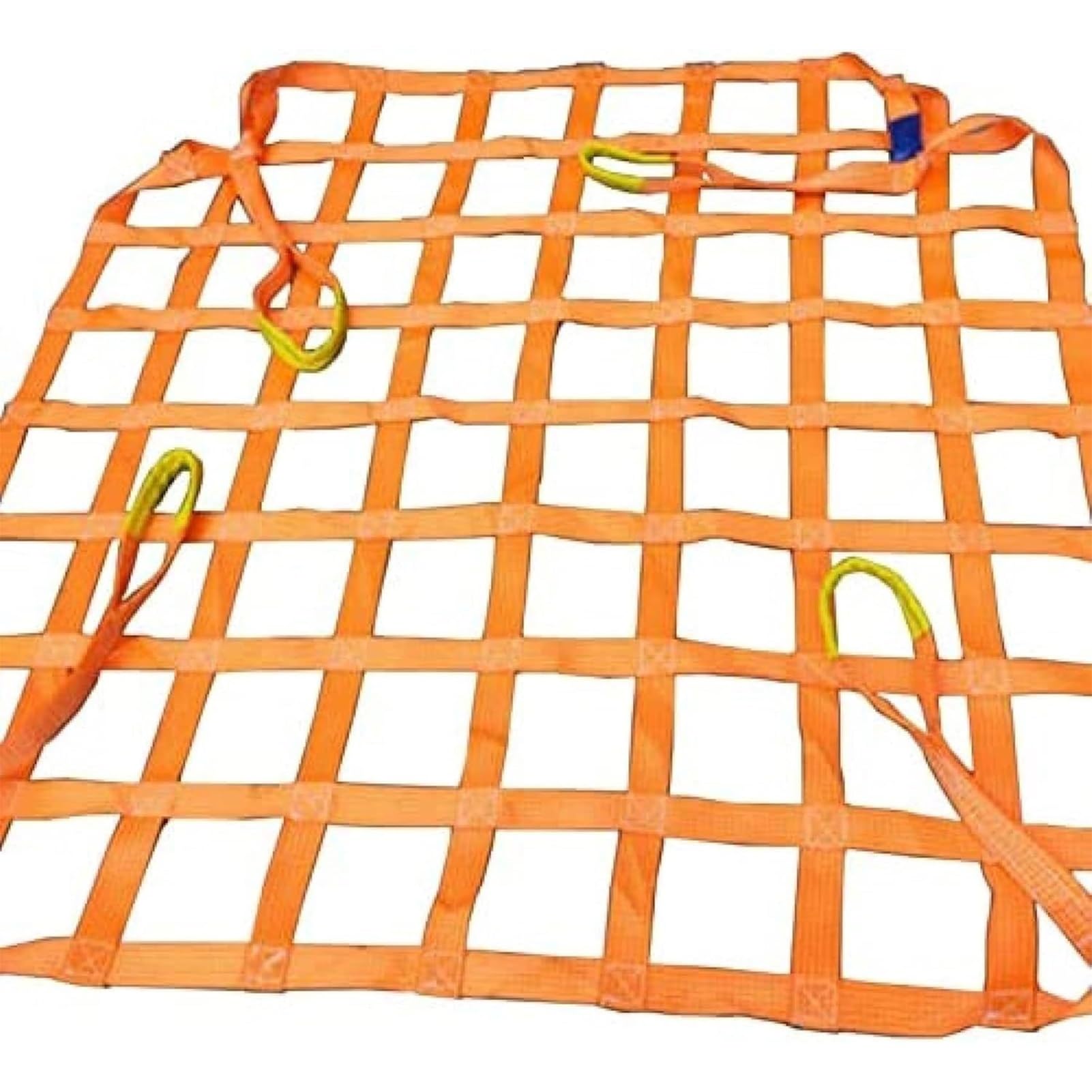 Red De Carga para Objetos Pesados, Red Plana De Poliéster para Elevación, Red Resistente Al Desgarro para Elevación, para Trabajos De Construcción, Aparejos, Movimiento | 1 X 1M/Mesh 10cm/Load 2t