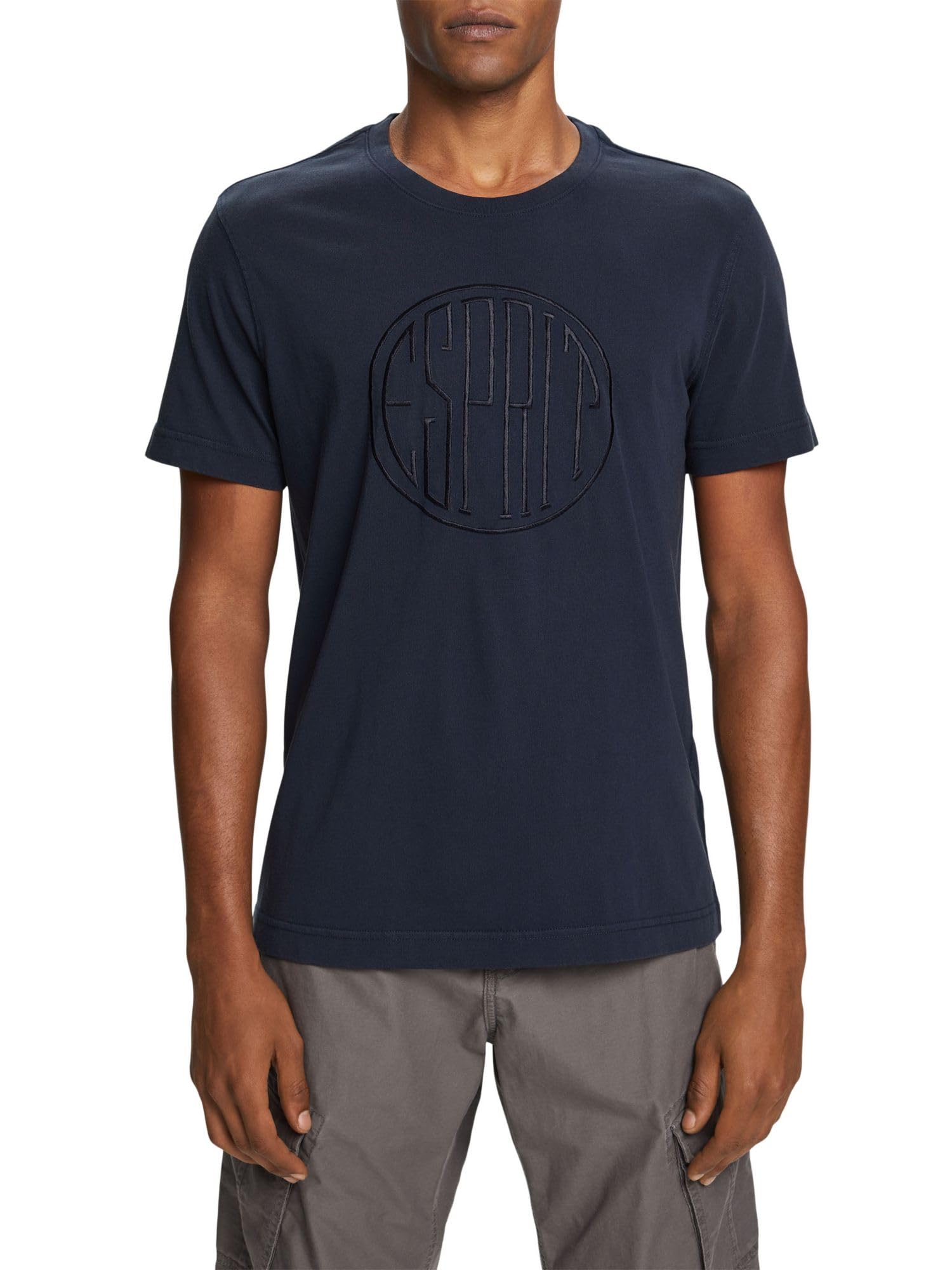 ESPRIT Men's T-Shirt, 400/Navy, XS