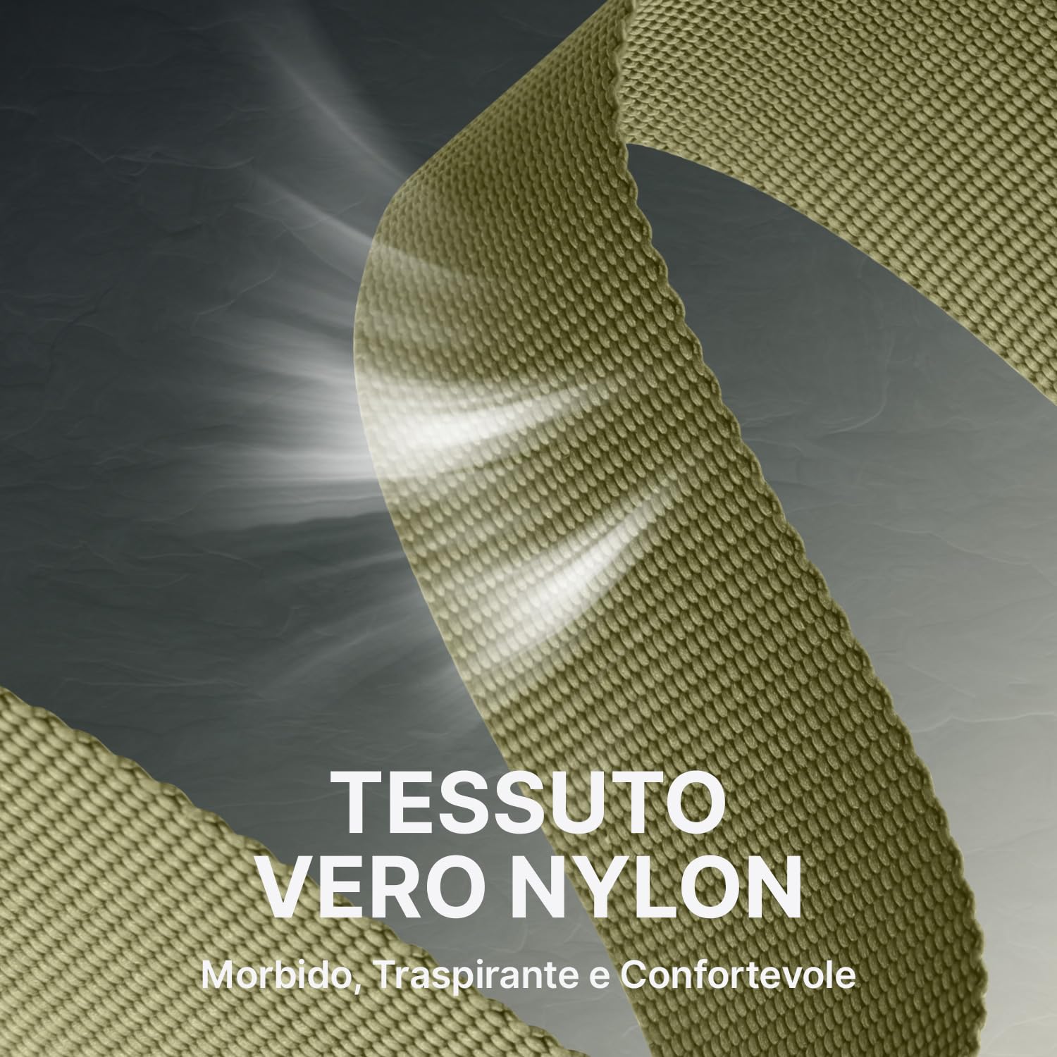 Bandletic 26mm Cinturino Compatibile con Garmin Fenix 6X Pro/6X/Fenix 8 51mm/Fenix 7X/7X Pro/5X, QuickFit Nylon Militare Durevole Sport Cinturino per Instinct 2X Solar/Fenix 3/HR/Epix Pro 51mm