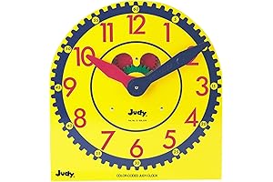 Carson Dellosa Time-Telling Teaching Clock: A Fun and Educational Aid for Kids...