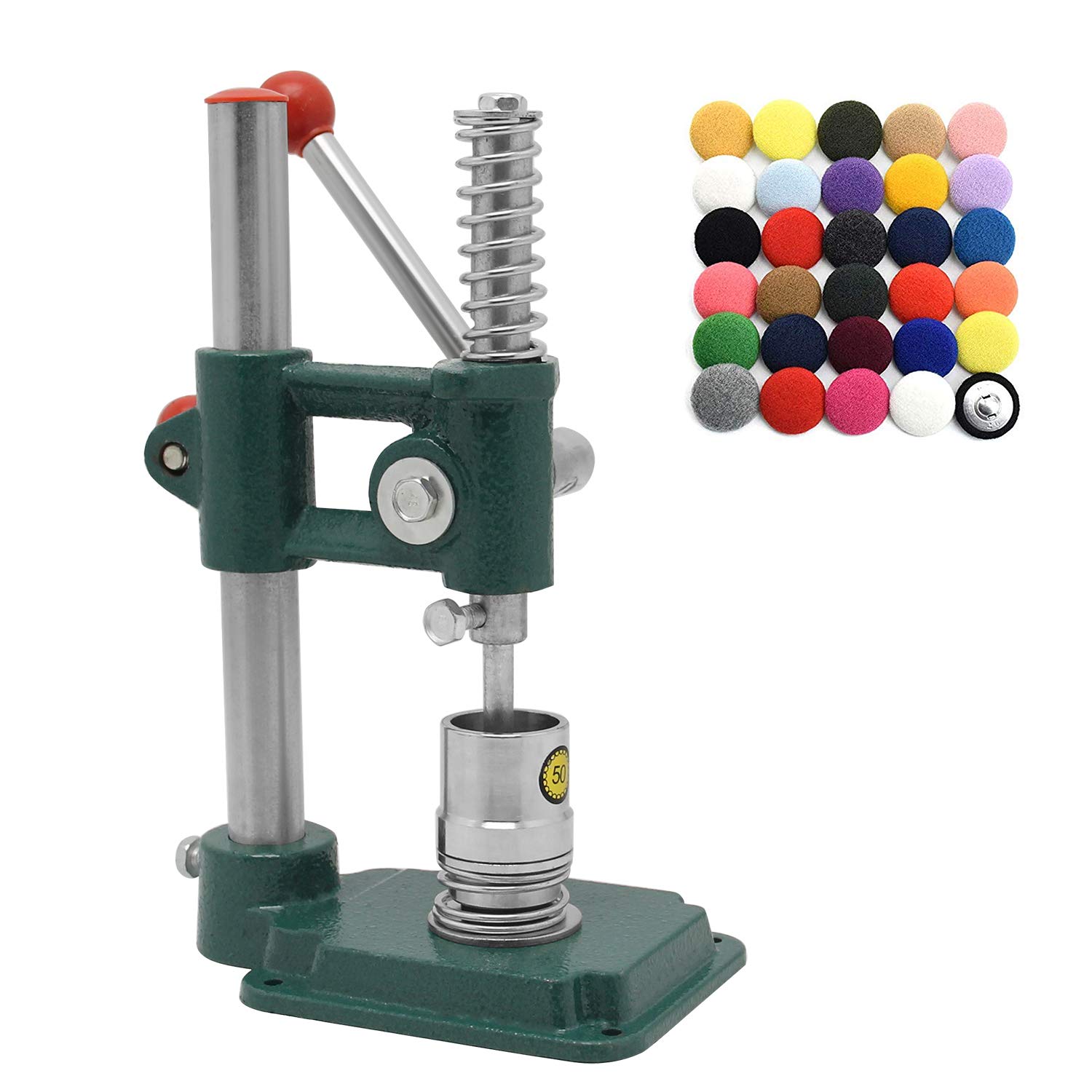 BAOSHISHAN Fabric Covered Button Maker Handmade Button Press Machine