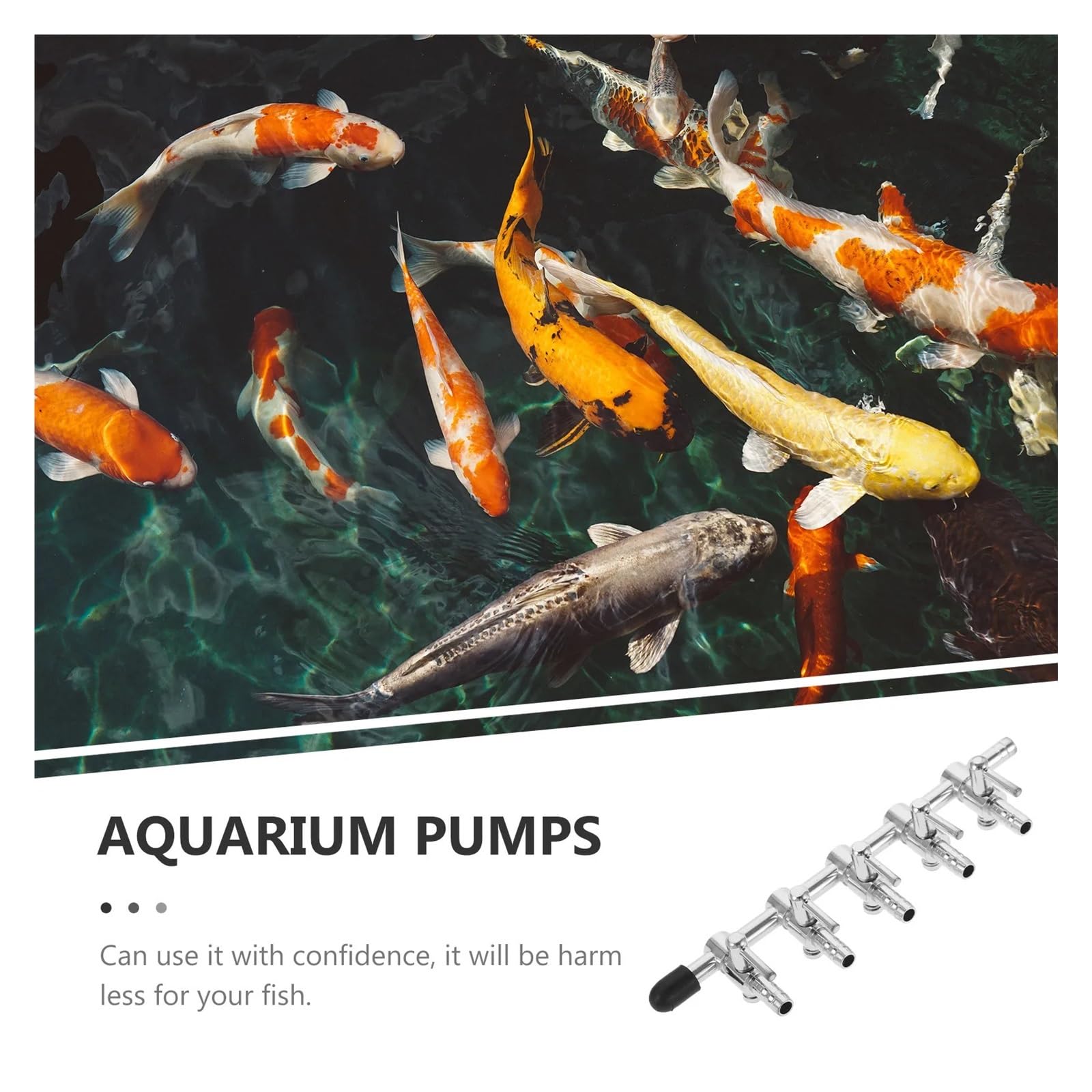 Aquarium-Luftventil, 5 Löcher, Luftstromregelventil, Sauerstoffregler, Luftpumpe, Splitterventil, Aquarium-Versorgung, Aquarium-Splitter für Pumpen, Raumluftsysteme, 4 Stück