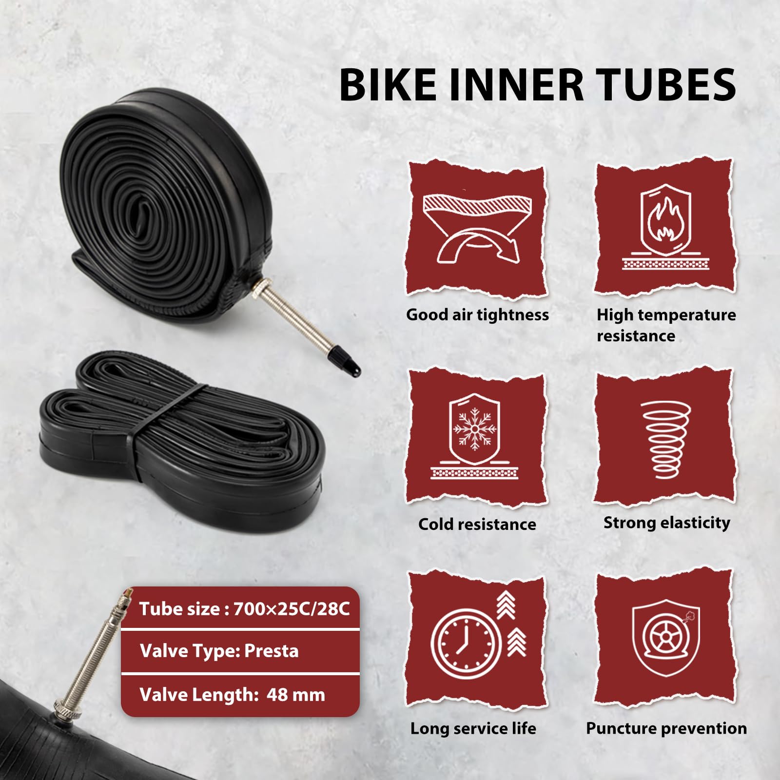 MOHEGIA Pneu de vélo de route 700C : 700 x 25C/700 x 28C pliable 60 TPI de rechange pour vélo de course de route de tourisme